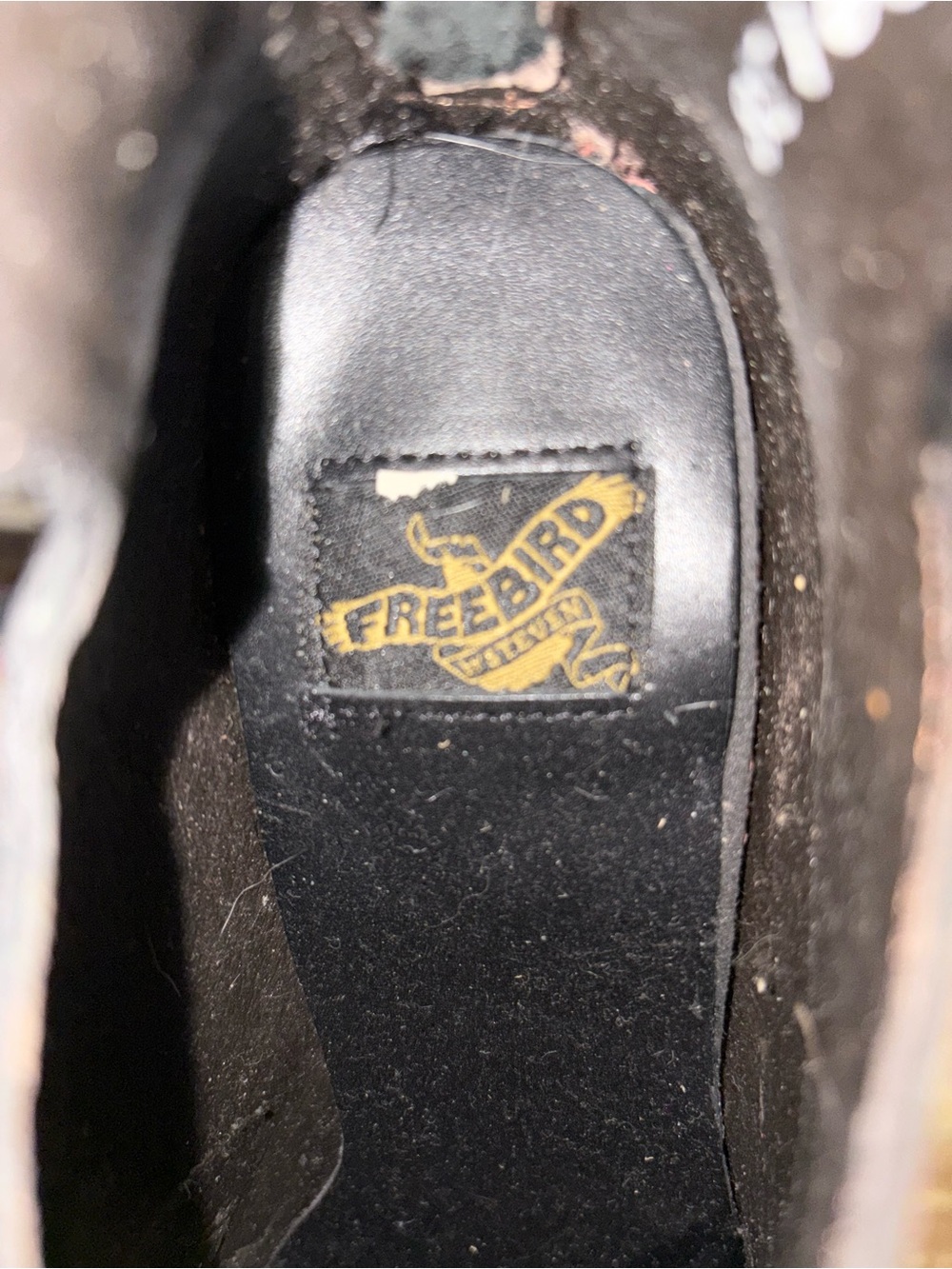 Freebird by Steven Snakeskin Lace-Up Block Heel Pumps - Black/Gray - Picture 5 of 6